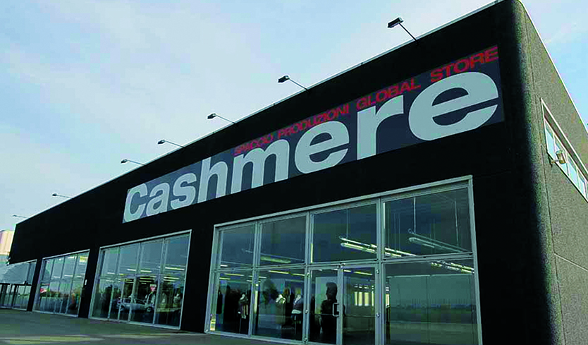 Outlet cashmere Cervia